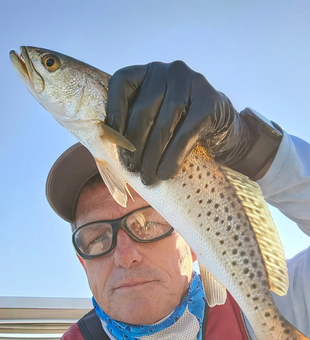 Trout Fishing the emerald waters of Pensacola!